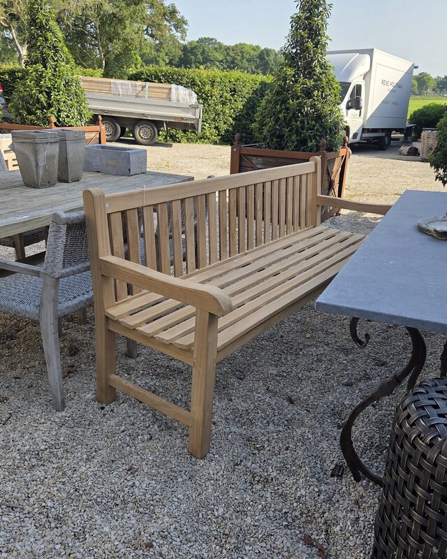 Rene Houtman Tuinbank | Teakhout | H92 x B200 x D66 cm