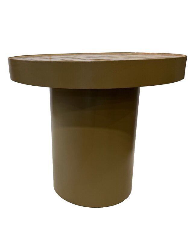 Livingfurn Brix Tylo Salontafel | Keramiek | H40 x D46 cm