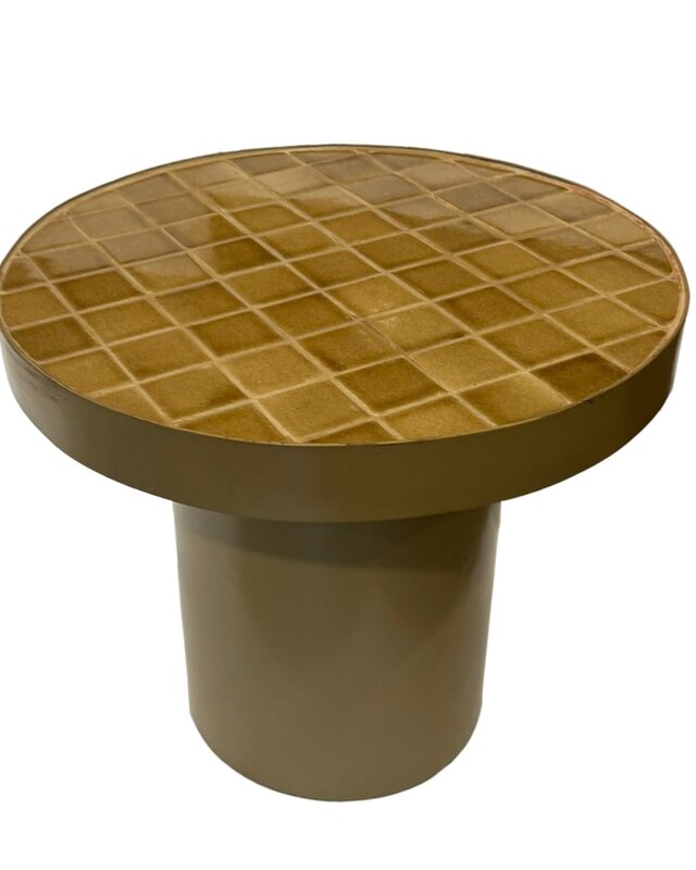Livingfurn Brix Tylo Salontafel | Keramiek | H40 x D46 cm