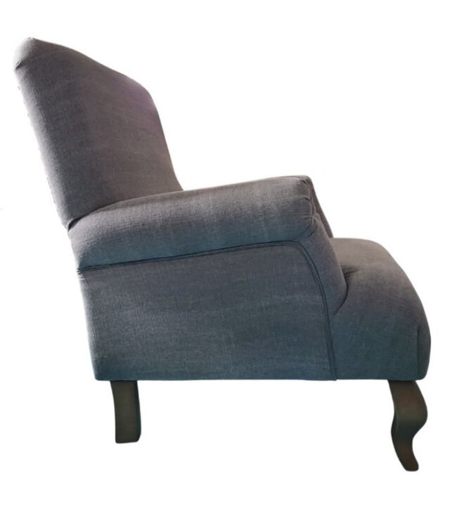 Rene Houtman Fauteuil Bo Met Capiton | H95xB72xD77 cm