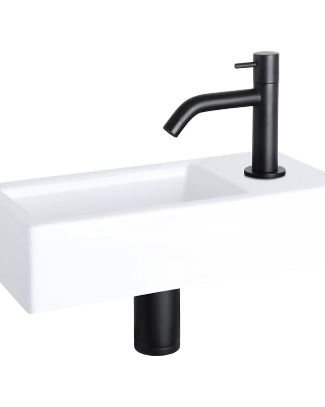 Differnz Ravo Fontein | Rechts | Wit | L38.5 x B18,5 x D9,5 cm