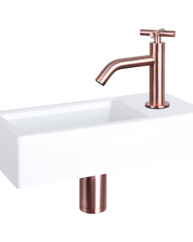 Differnz Ravo Fontein | Rechts | Wit | L38.5 x B18,5 x D9,5 cm