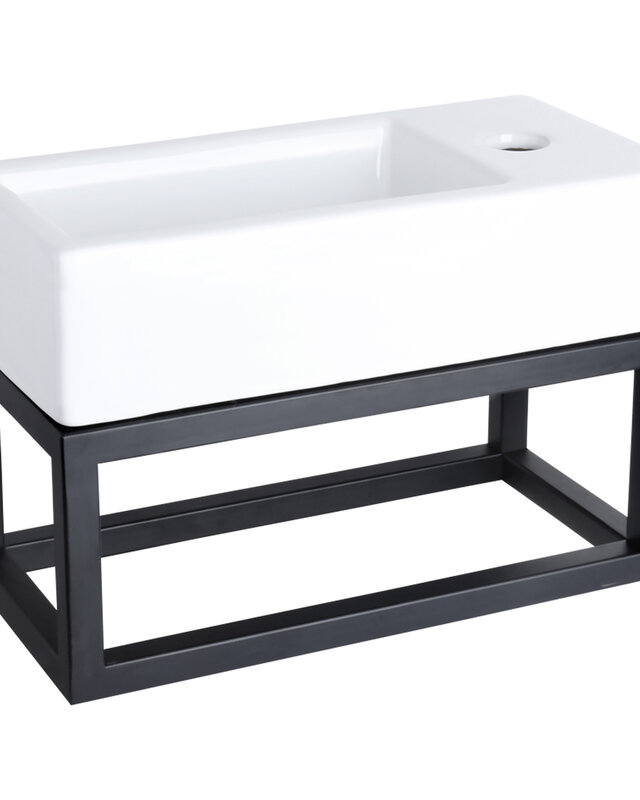 Differnz Ravo Fontein | Rechts | Wit | L38.5 x B18,5 x D9,5 cm