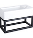 Differnz Ravo Fontein | Rechts | Wit | L38.5 x B18,5 x D9,5 cm