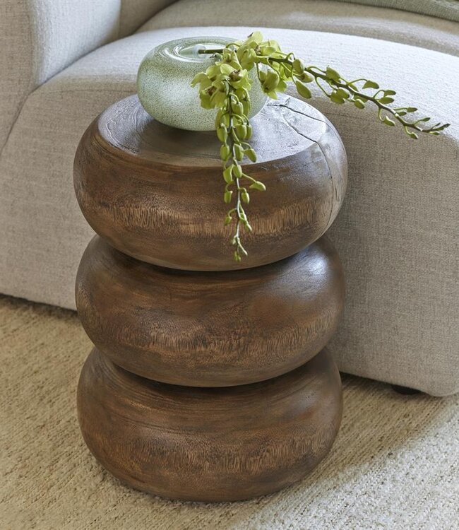 Rivièra Maison Cala Carbo Bijzettafel | Suarhout | H45 cm