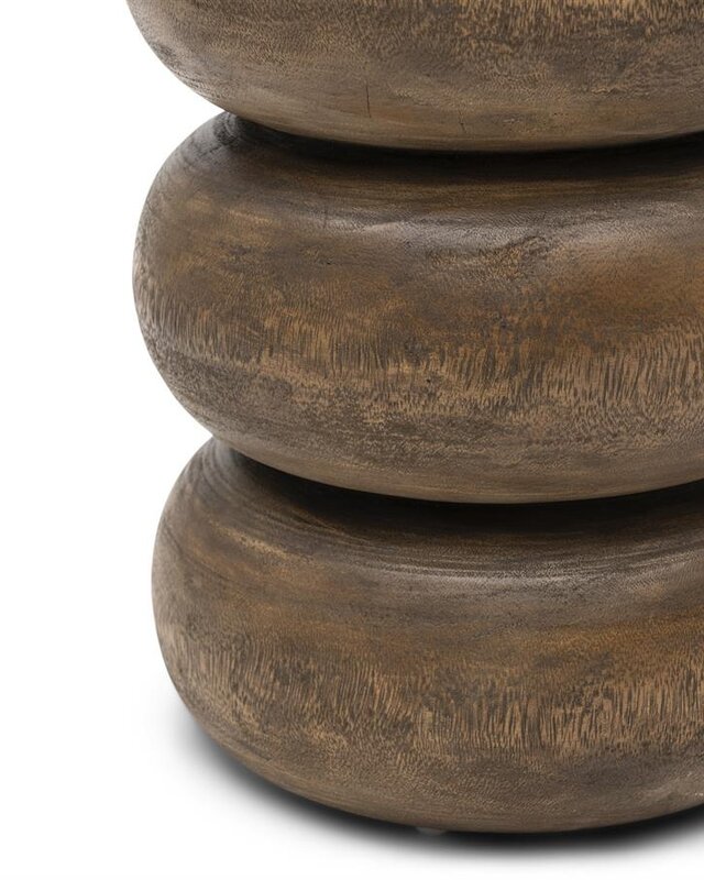 Rivièra Maison Cala Carbo Bijzettafel | Suarhout | H45 cm