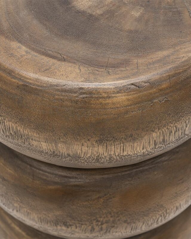 Rivièra Maison Cala Carbo Bijzettafel | Suarhout | H45 cm
