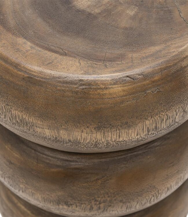 Rivièra Maison Cala Carbo Bijzettafel | Suarhout | H45 cm