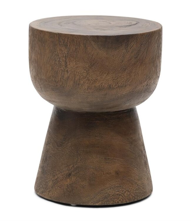 Rivièra Maison Cala Llonga Bijzettafel | Suarhout | H45 x D35 cm