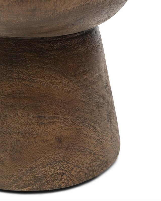 Rivièra Maison Cala Llonga Bijzettafel | Suarhout | H45 x D35 cm