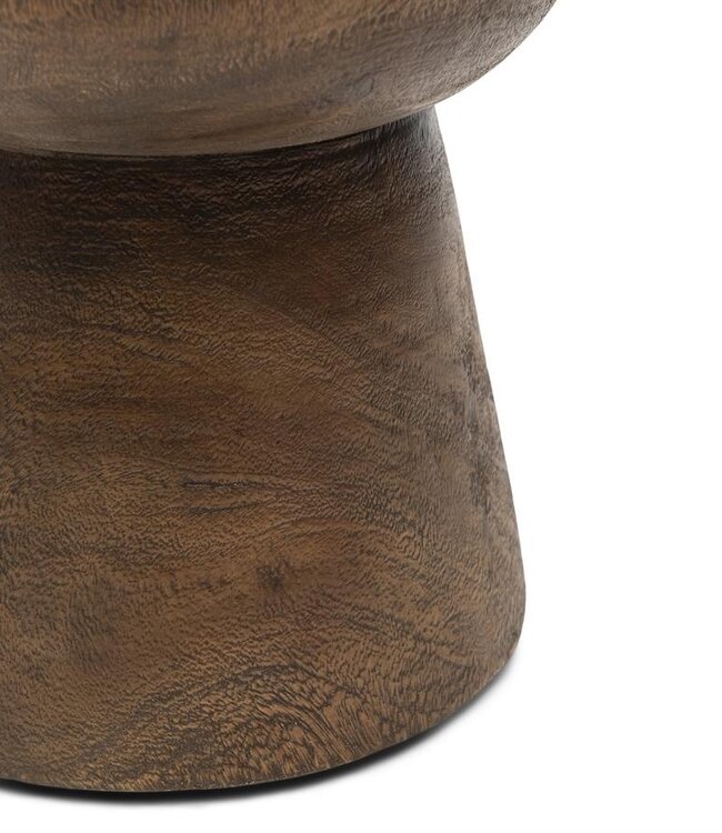 Rivièra Maison Cala Llonga Bijzettafel | Suarhout | H45 x D35 cm