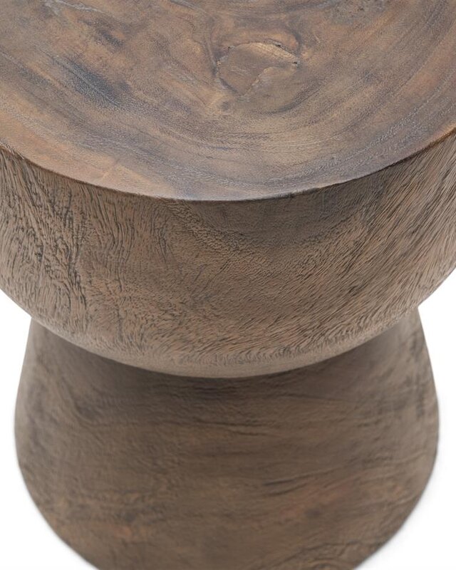 Rivièra Maison Cala Llonga Bijzettafel | Suarhout | H45 x D35 cm