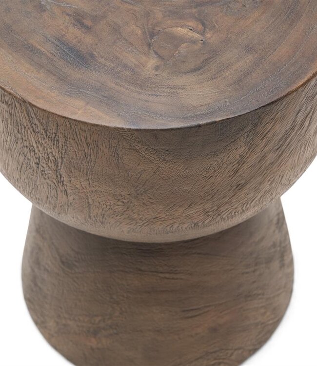 Rivièra Maison Cala Llonga Bijzettafel | Suarhout | H45 x D35 cm