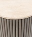 Rivièra Maison Villanova Bijzettafel | Travertijn | H53xD42 cm