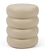 Rivièra Maison Rose Tower Bijzettafel | Warm Beige | H44xD43 cm