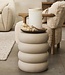 Rivièra Maison Rose Tower Bijzettafel | Warm Beige | H44xD43 cm