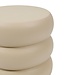 Rivièra Maison Rose Tower Bijzettafel | Warm Beige | H44xD43 cm