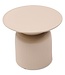 Rivièra Maison Cascais Bijzettafel | Sand | Keramiek | H40 x D60 cm