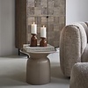 Cascais Bijzettafel | Sand | Keramiek | H40 x D60 cm