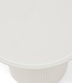 Rivièra Maison Cascais Bijzettafel | Pure White | H40 x D60 cm