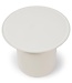 Rivièra Maison Cascais Bijzettafel | Pure White | H40 x D60 cm