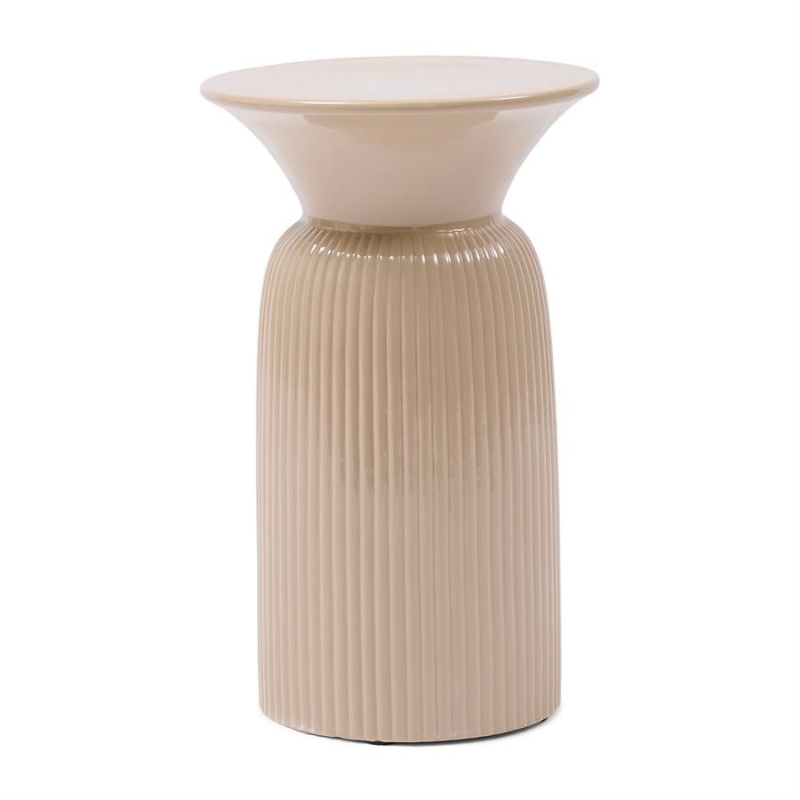 Rivièra Maison Cascais Bijzettafel Hoog | Sand | H52 x D32 cm