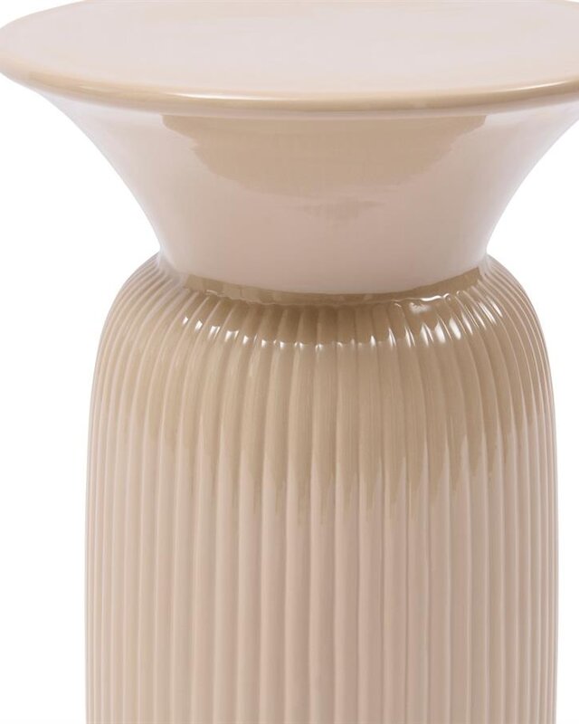 Rivièra Maison Cascais Bijzettafel Hoog | Sand | H52 x D32 cm