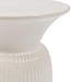 Rivièra Maison Cascais Bijzettafel Hoog | Pure White | H62 x D45 cm