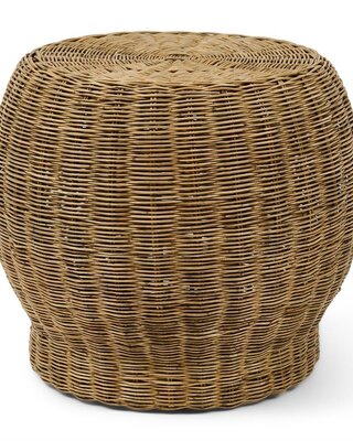 Rivièra Maison Benoa Bijzettafel | Rattan | H45 x D50 cm