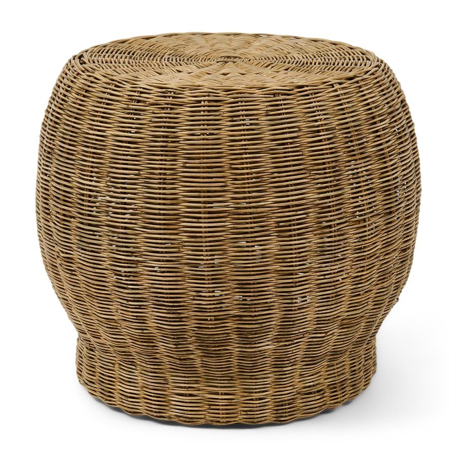 Rivièra Maison Benoa Bijzettafel | Rattan | H45 x D50 cm