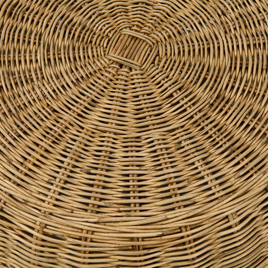 Rivièra Maison Benoa Bijzettafel | Rattan | H45 x D50 cm