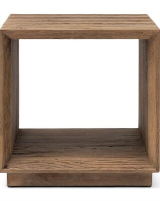 Rivièra Maison Mukaab Bijzettafel | Eikenhout | H55xB55xD55 cm