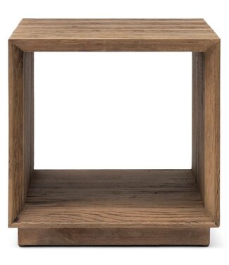 Rivièra Maison Mukaab Bijzettafel | Eikenhout | H55xB55xD55 cm