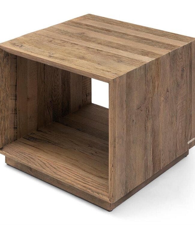 Rivièra Maison Mukaab Bijzettafel | Eikenhout | H55xB55xD55 cm