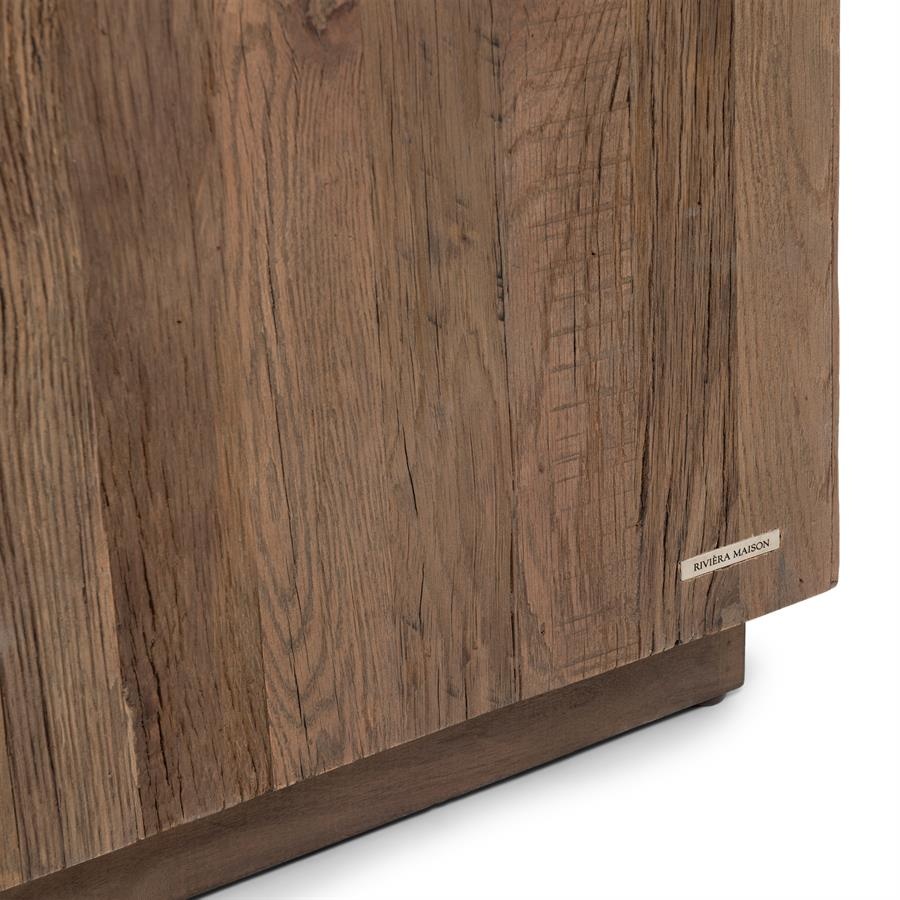 Rivièra Maison Mukaab Bijzettafel | Eikenhout | H55xB55xD55 cm