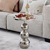 Élysée Bijzettafel | Zilver | H56xD40 cm