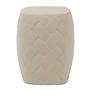 Tavira Bijzettafel | Warm Beige | H54 x D46 cm