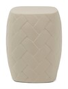 Rivièra Maison Tavira Bijzettafel | Warm Beige | H54 x D46 cm