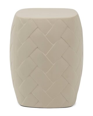 Rivièra Maison Tavira Bijzettafel | Warm Beige | H54 x D46 cm
