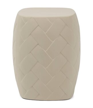 Rivièra Maison Tavira Bijzettafel | Warm Beige | H54 x D46 cm