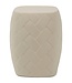 Rivièra Maison Tavira Bijzettafel | Warm Beige | H54 x D46 cm