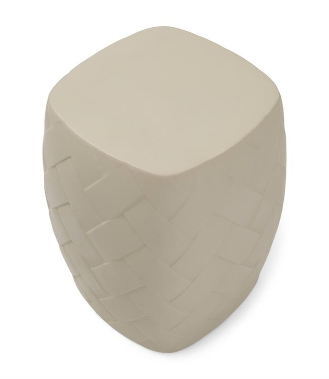 Rivièra Maison Tavira Bijzettafel | Warm Beige | H54 x D46 cm
