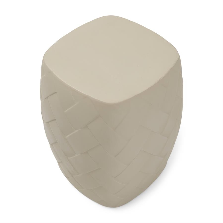Rivièra Maison Tavira Bijzettafel | Warm Beige | H54 x D46 cm