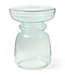 Rivièra Maison Venice Glazen Bijzettafel | Aqua | H45 x D35 cm
