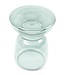 Rivièra Maison Venice Glazen Bijzettafel | Aqua | H45 x D35 cm