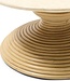 Rivièra Maison Vedella Bijzettafel | Marmer, Rattan | H40xB70xD70 cm