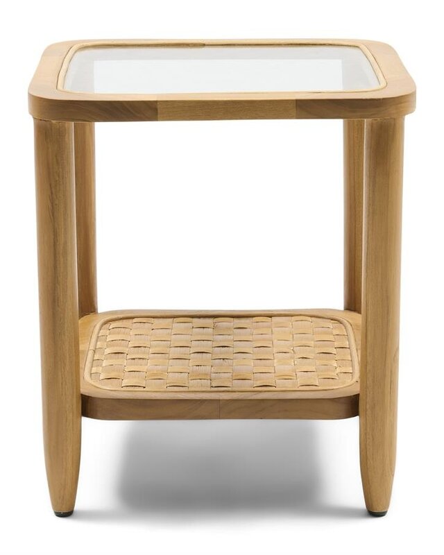 Rivièra Maison Nusa Dua Bijzettafel | Teakhout | H45xB40xD40 cm