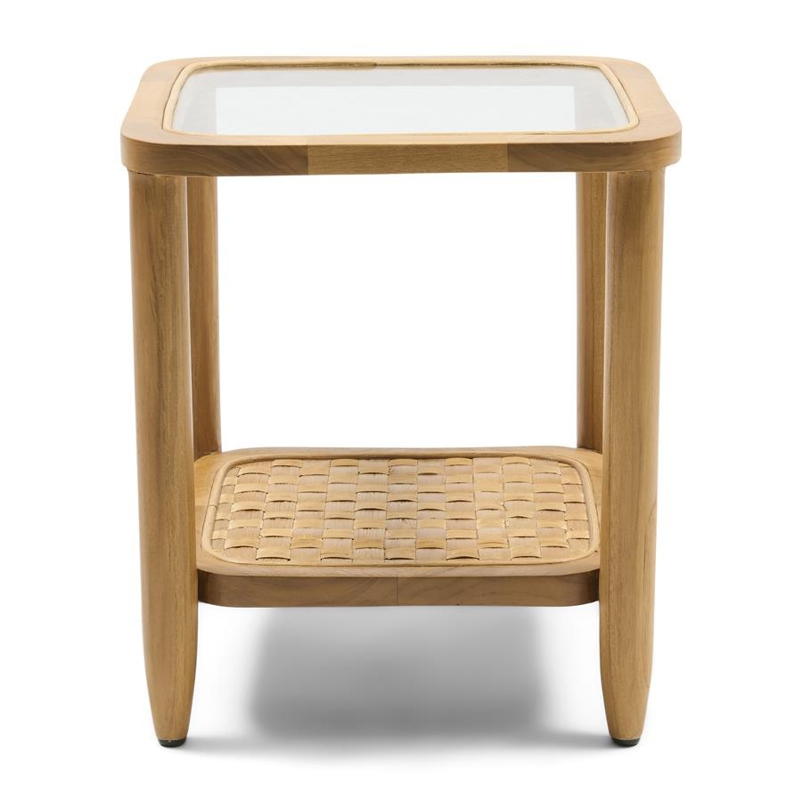 Rivièra Maison Nusa Dua Bijzettafel | Teakhout | H45xB40xD40 cm