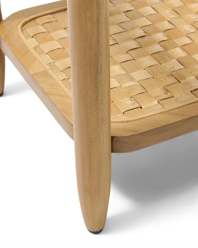 Rivièra Maison Nusa Dua Bijzettafel | Teakhout | H45xB40xD40 cm