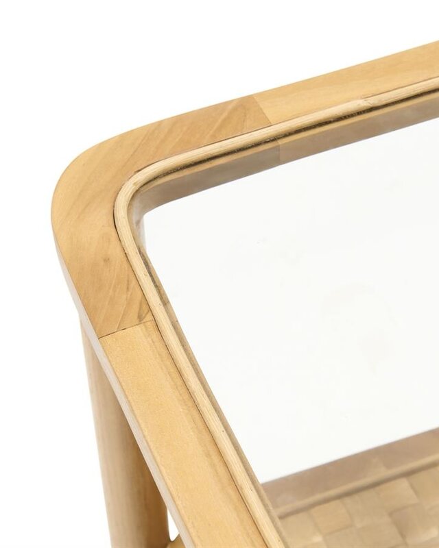 Rivièra Maison Nusa Dua Bijzettafel | Teakhout | H45xB40xD40 cm